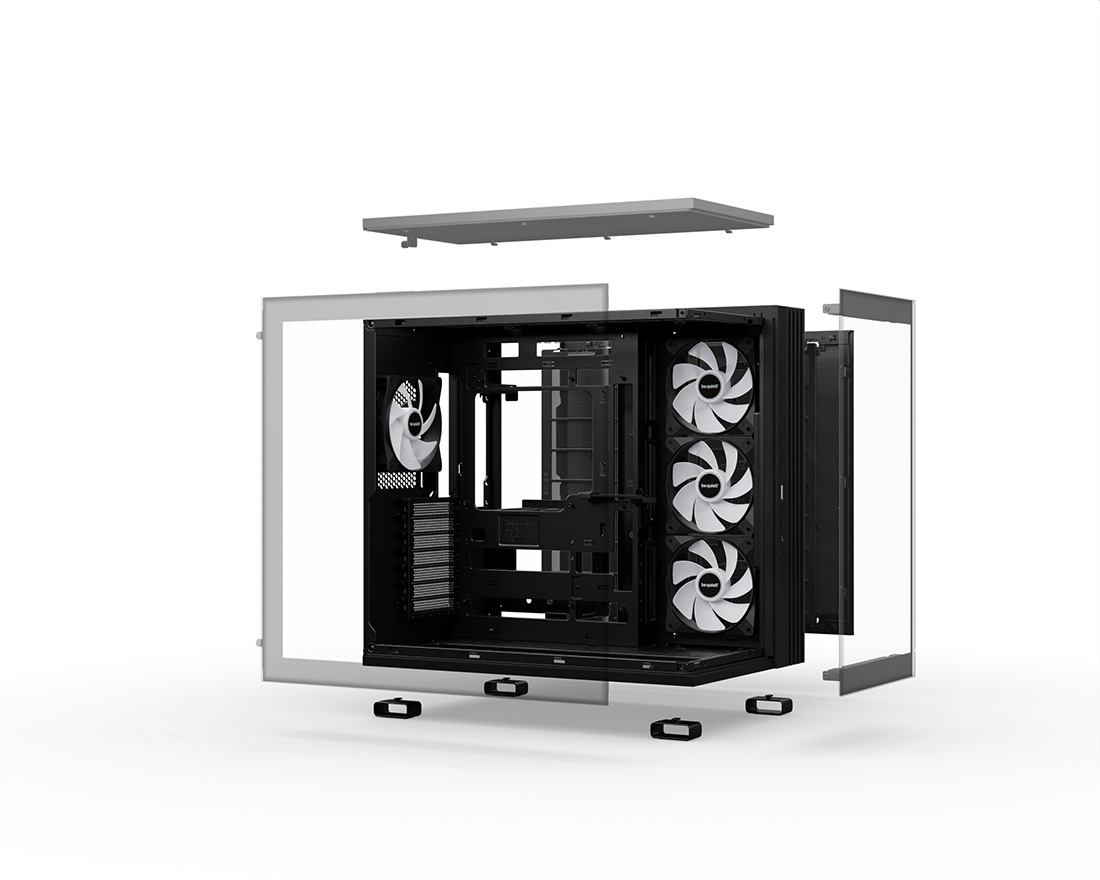 LIGHT BASE 600 LX | Black silent PC cases from be quiet!